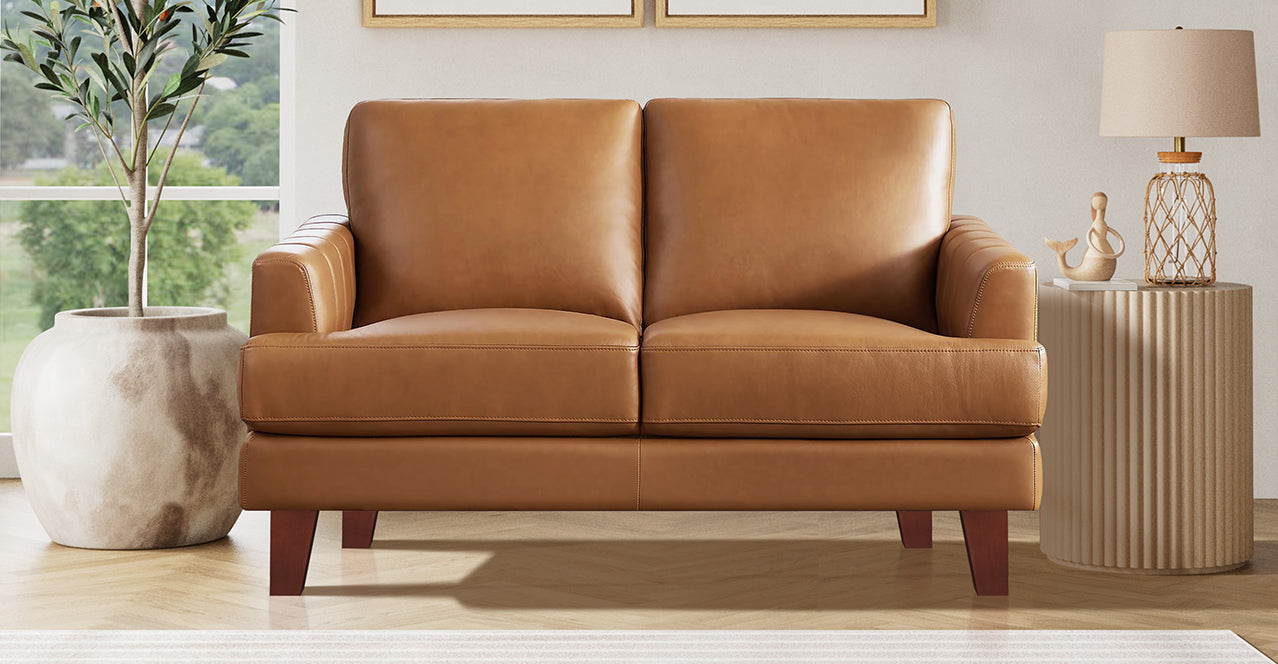 Cassia Leather Sofa Collection